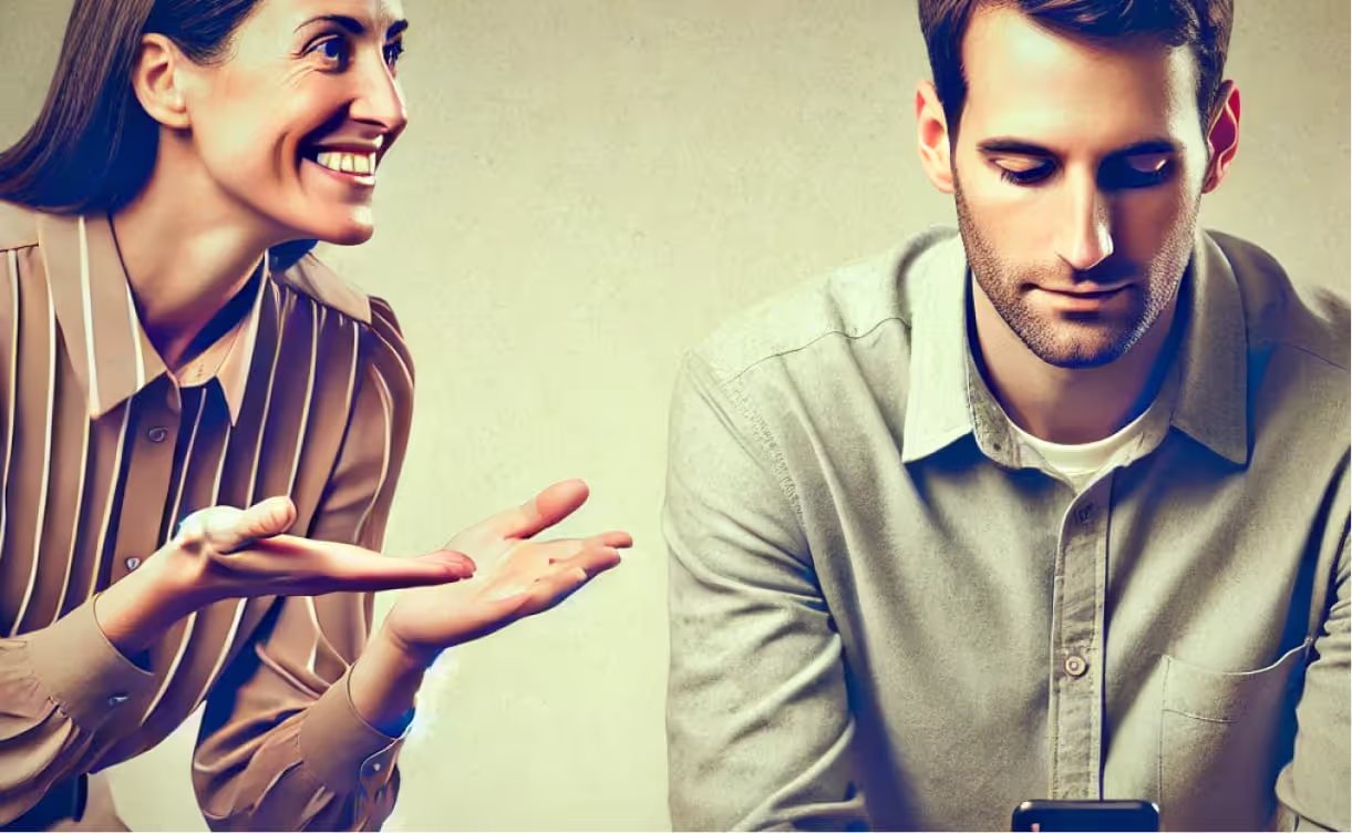 pursuer-distancer dynamic