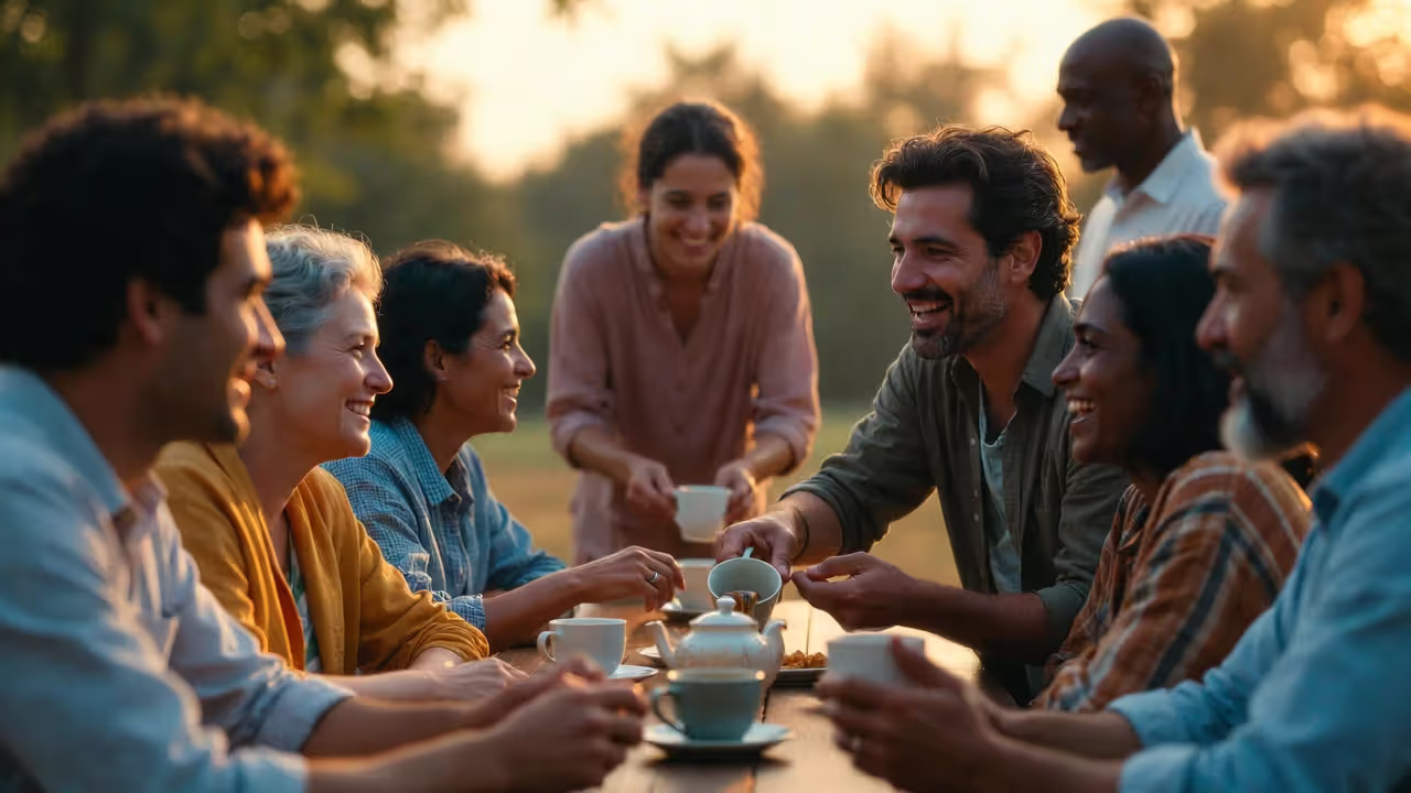 Lasting happiness grows from connection, purpose, and shared moments.